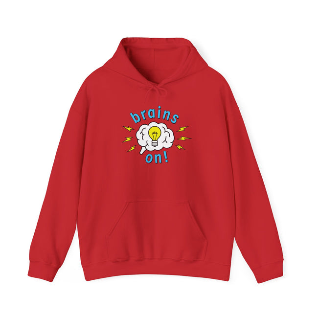 Brains On! Adult Unisex Heavy Blend™ Hooded Sweatshirt