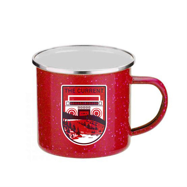 The Current Enamel Camp Mug