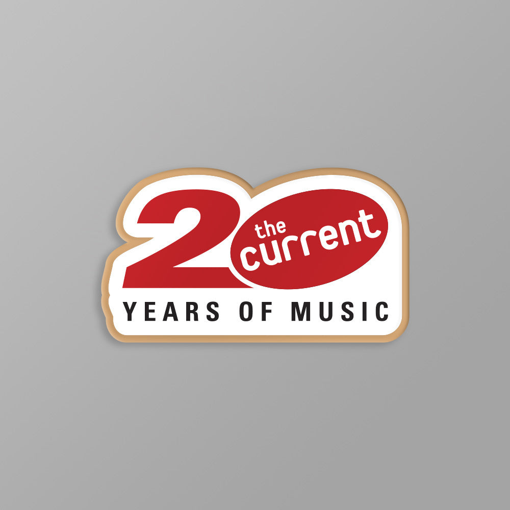 The Current's 20th Anniversary Enamel Pin