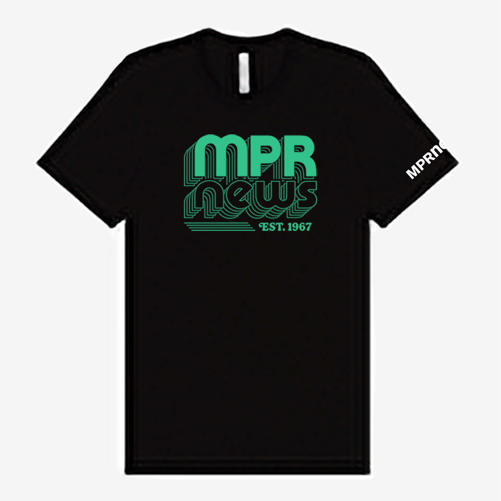 MPR News Retro T-shirt - Green