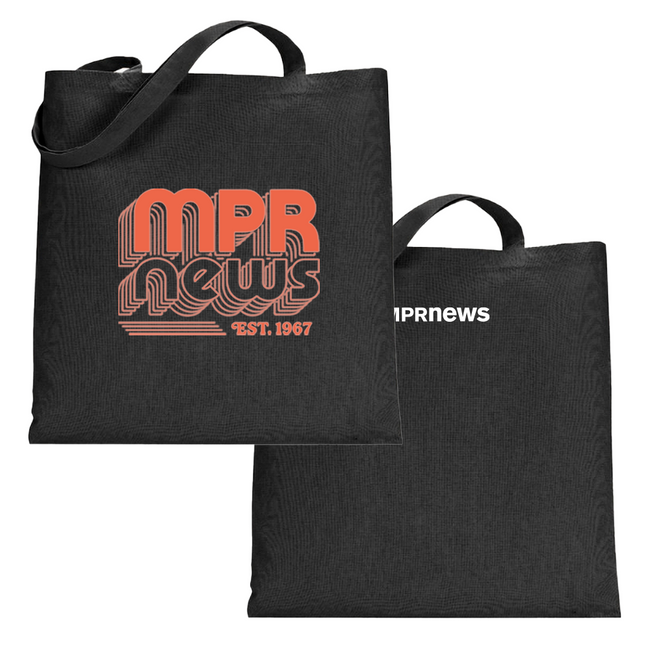 MPR News Retro Tote Bag - Red