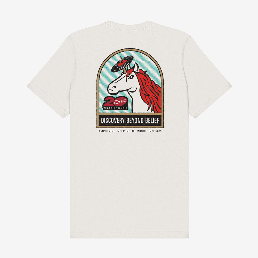 The Current's 20th Anniversary Unicorn T-shirt